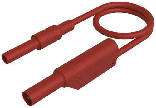 Hirschmann Test & Measurement MAL S WS-B 50/2,5 rt Sicherheits-Messleitung 4mm Sicherheits-Buchse 4mm Sicherheits-Stecker