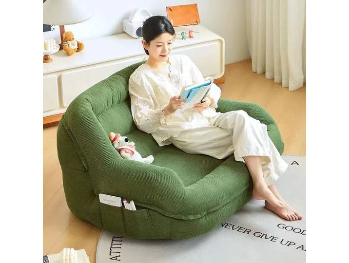 Canapé paresseux portable pour salon, canapés simples bon marché, chaise longue tatami adulte, canapé relaxant pour 1 personne, meubles de maison minuscules modernes