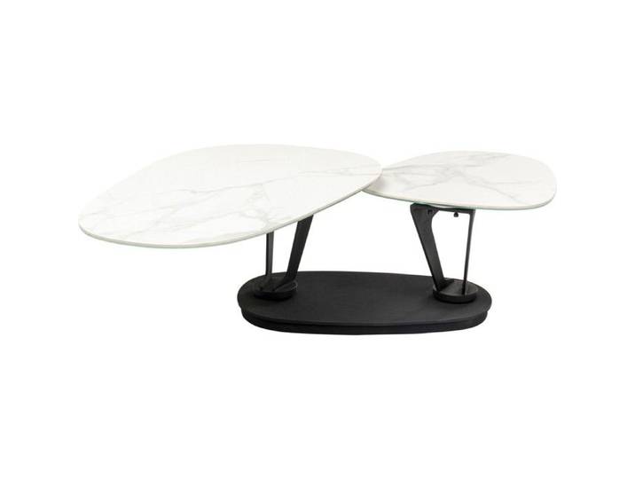 Table basse Franklin effet marbre blanc Kare Design