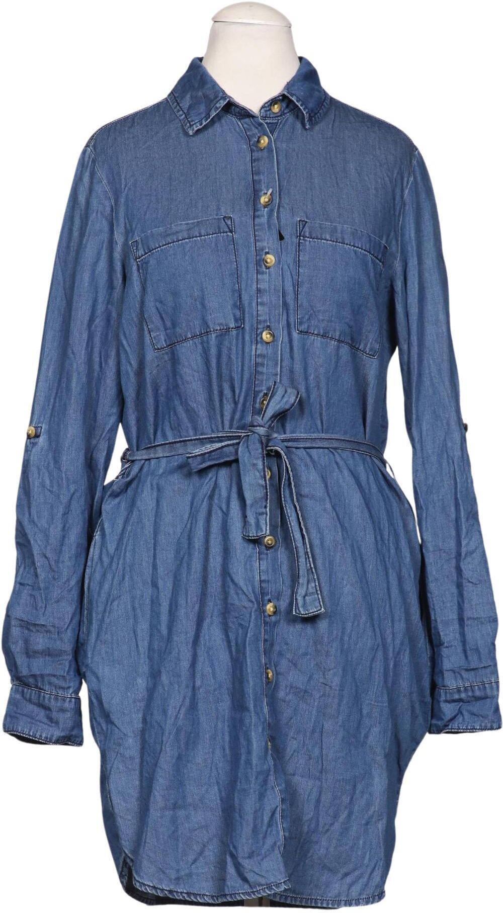 Denim Co. Damen Kleid, Blau, Gr. EU 36, Baumwolle - Second Hand