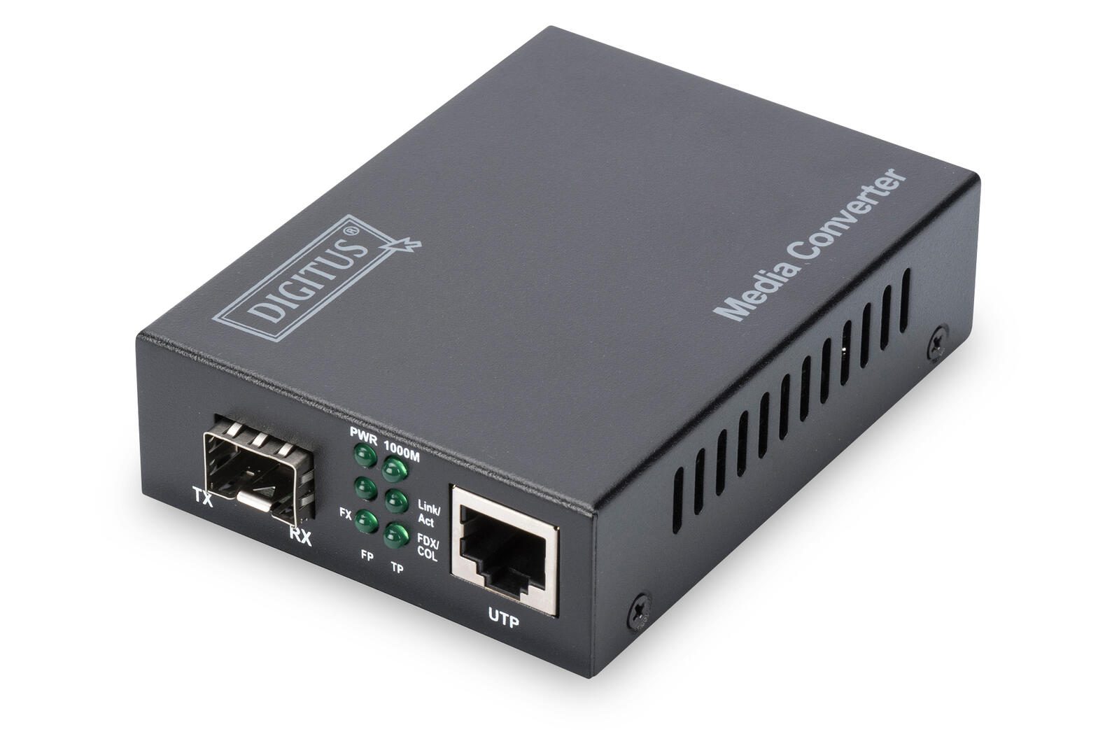 Digitus Gigabit Medienkonverter, RJ45 / SFP DN-82130