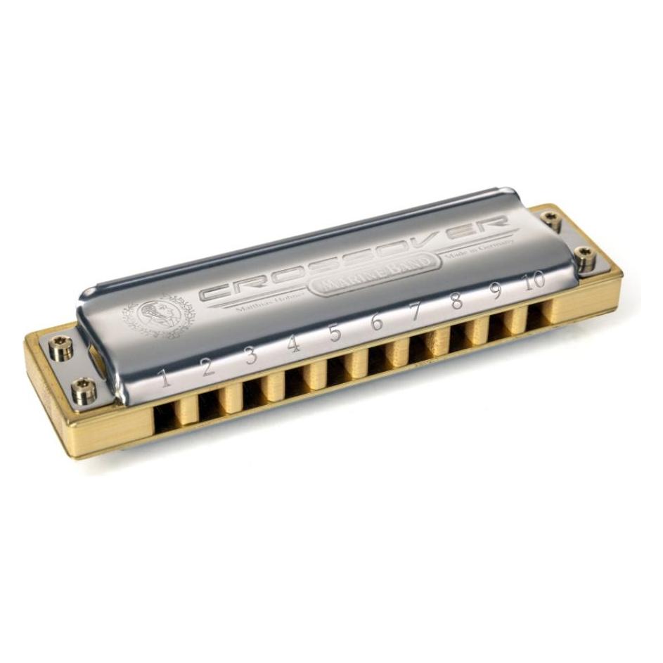 Hohner Marine Band Crossover G-Dur (Mundharmonika, Diatonisch) (M2009086P)