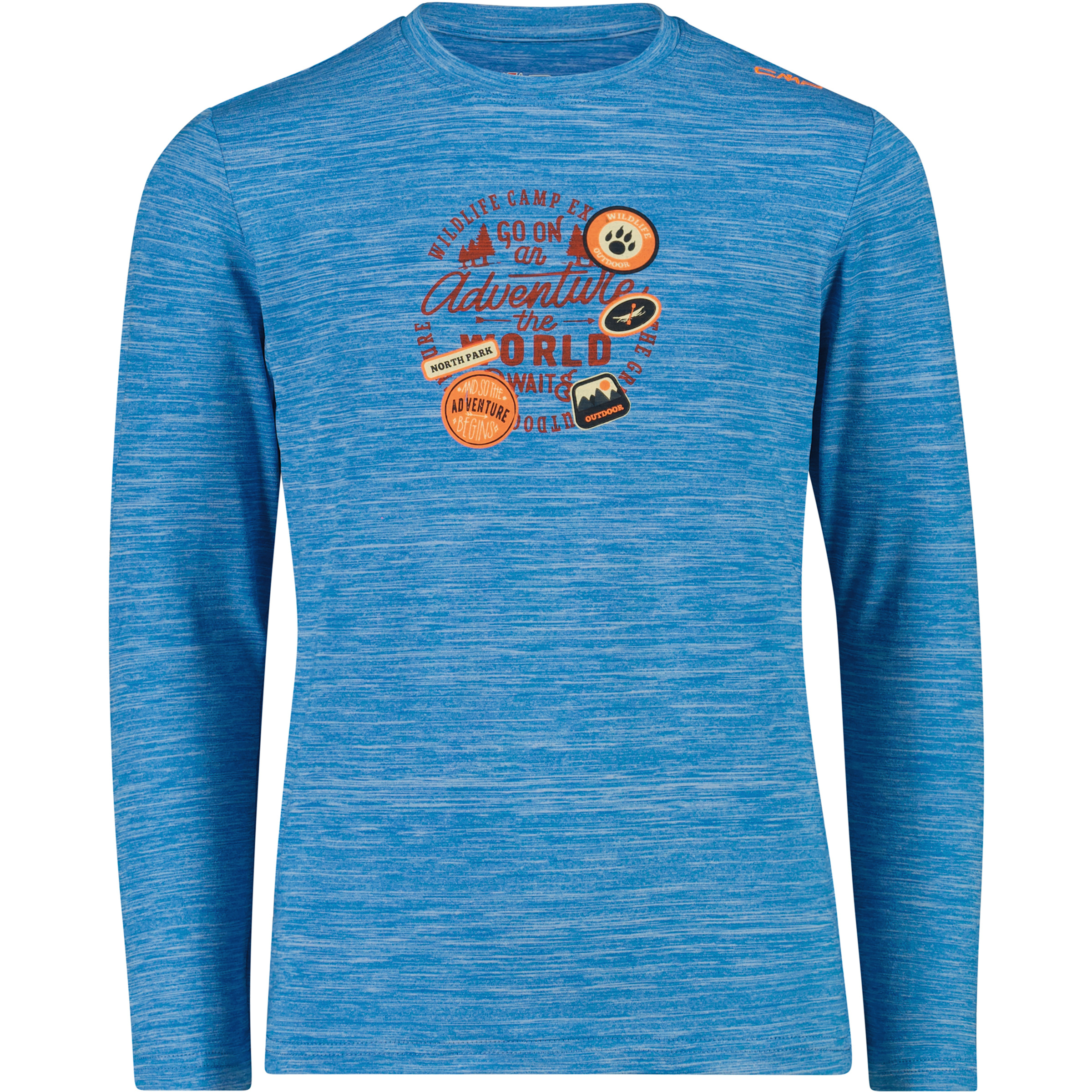 CMP Kinder Longsleeves blau Größe 140 Lifestyle Elastisch
