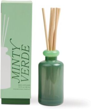 Paddywax Minty Verde aroma difusor com recarga 94 ml. Minty Verde