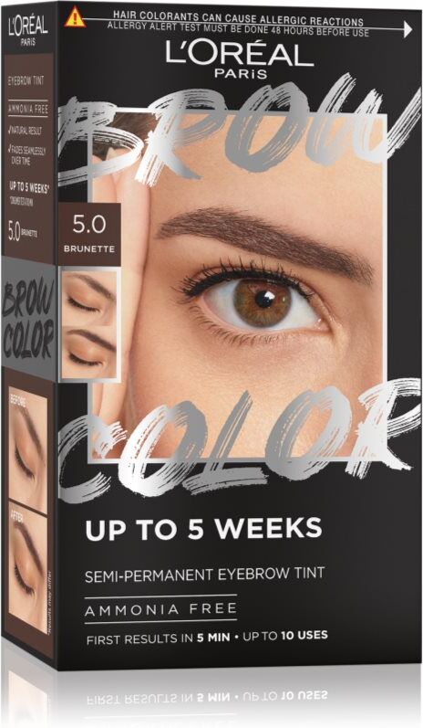 L’Oréal Paris Brow Color brow colour shade 5.0 Brunette 1 pc