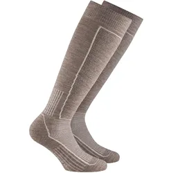 Rohner, Unisex, Sportsocken, Natural Ski (42 - 44), Braun