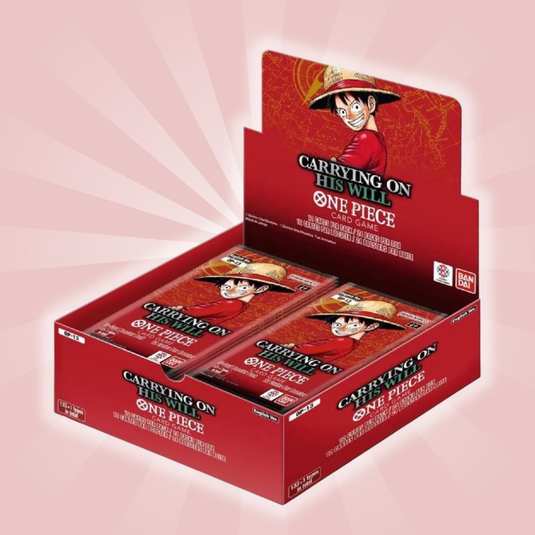 One Piece OP-13 "Carrying On His Will" Booster Box - Englisch - TCG Sammelkarten