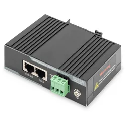 Digitus Industrieller Gigabit Ethernet PoE+ Injektor, 802.3 af/at, 60 W