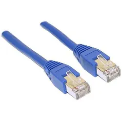 Goobay CAT 6 Patchkabel, S/FTP (PiMF), Blau, 30 m (S/FTP, CAT6, 30 m), Netzwerkkabel