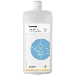 Dr. Deppe 700562 Lotio Med Soft Professional 1 L Lotion sanfte & schonende Hautreinigung, ohne Farbstoff & Parfumöl
