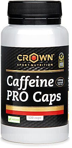 Crown Sport Nutrition Caffeine Pro 100 Mg 120 Capsules