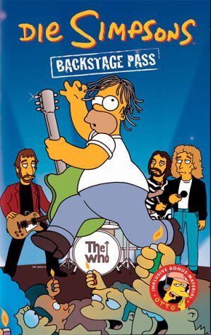 Matt Groening - Simpsons - Backstage Pass [VHS] - Preis vom 27.09.2026 03:53:48 h