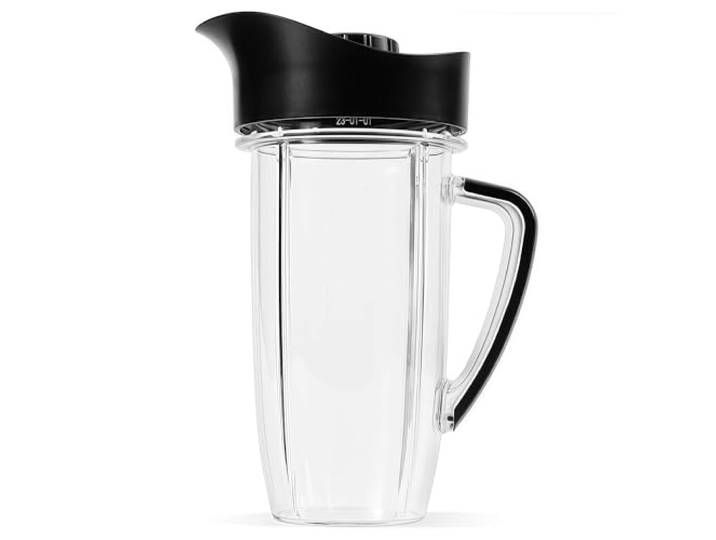 BMJVFDS Mixerbecher, kompatibel mit Nutribullet Rx, 45-oz-Becher mit Krugdeckel, Ersatzbecher, Glas, Ersatzmixer, Ersetzen Sie den Mixbecher, Mixer-Ersatzteile, Mixer