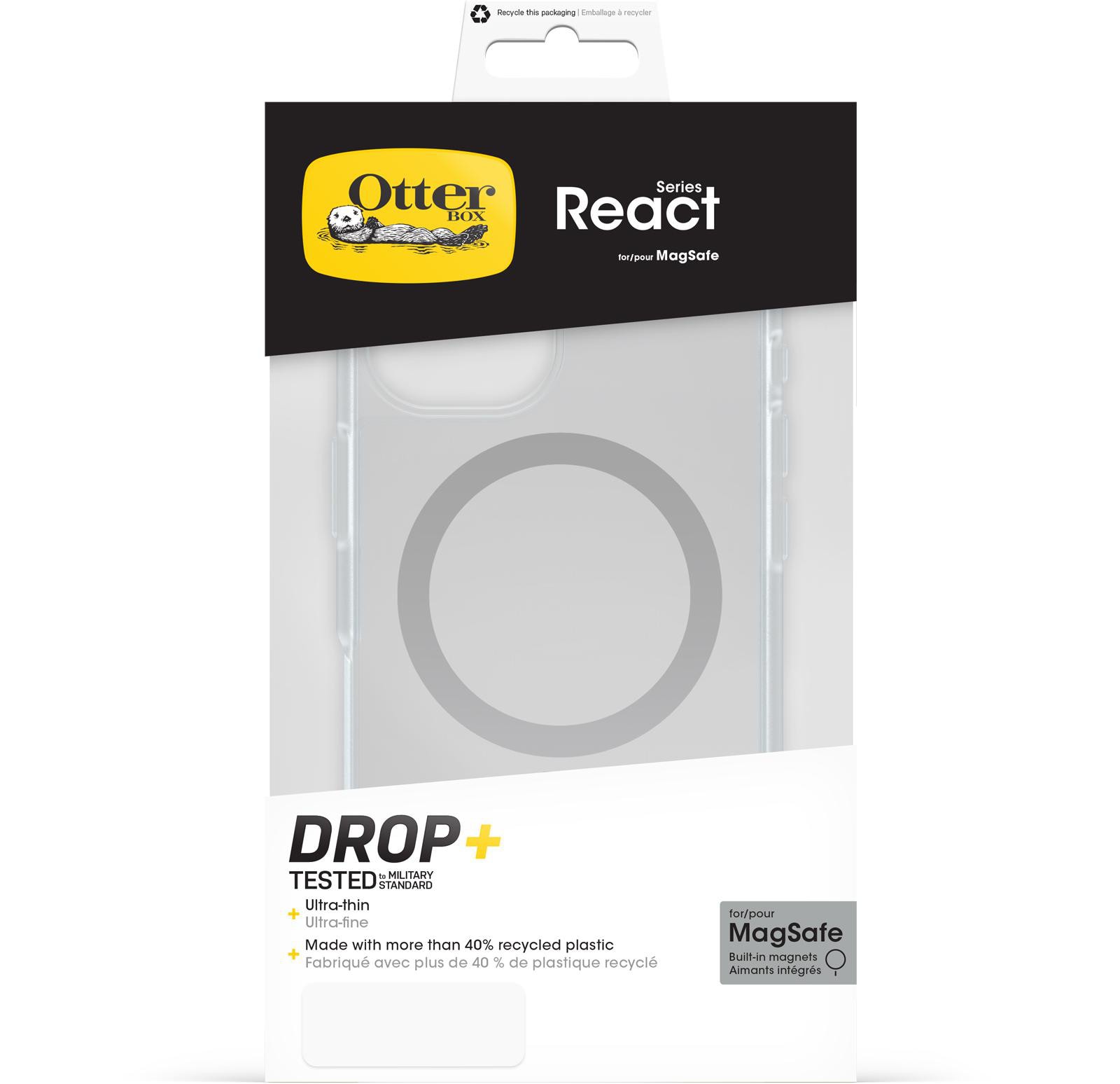 OtterBox React MagSafe Apple iPhone 16 - clear