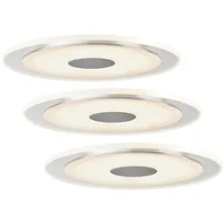 Paulmann, Einbauleuchte, Einbauleuchte Premium Whirl Set (Aluminium)