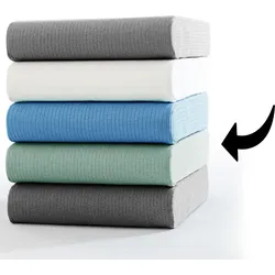 DREAMTEX Thermo-Interlock-Spannbetttuch - ca. 140 - 160 x 200 cm