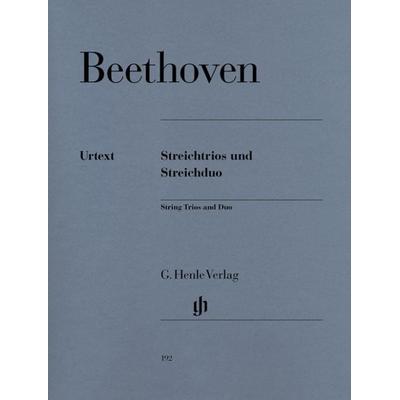 Ludwig van Beethoven - Streichtrios und Streichduo -
