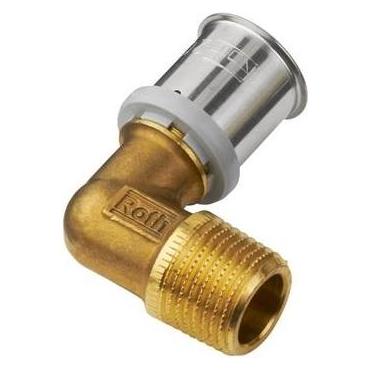 Roth Vinkel 90o 20 mm X 1/2 nippel (17045651.239)