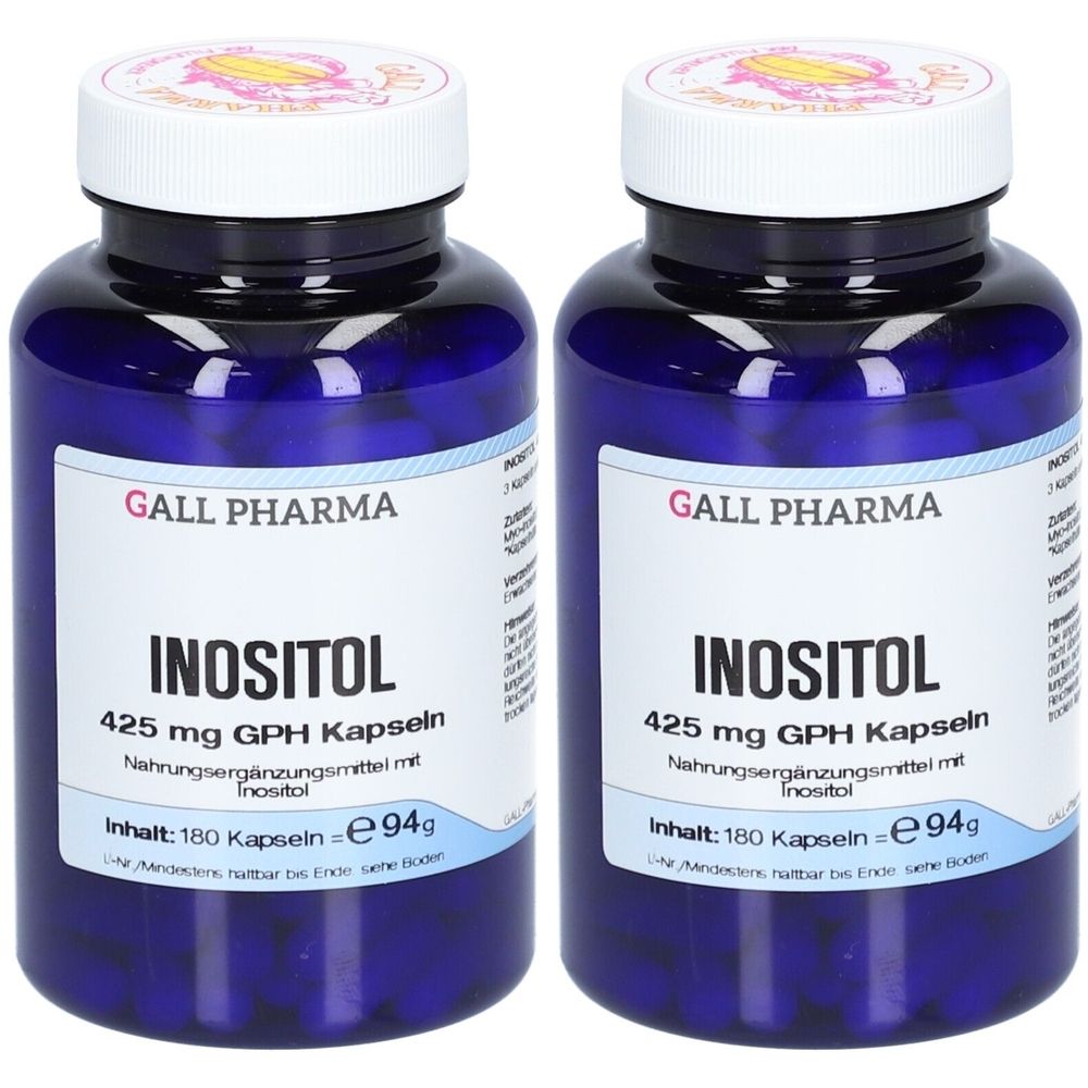 Inositol 425 mg GPH Kapseln 2x 2x180 St
