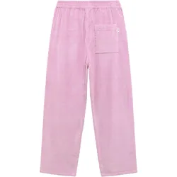 KnowledgeCotton Apparel, Damen, Outdoorhose, Hazy Relaxed Corduroy (L), Rosa