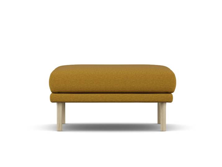 1898 Sjövik Fußhocker Luiza Mustard 3972-Eiche weiß geölt