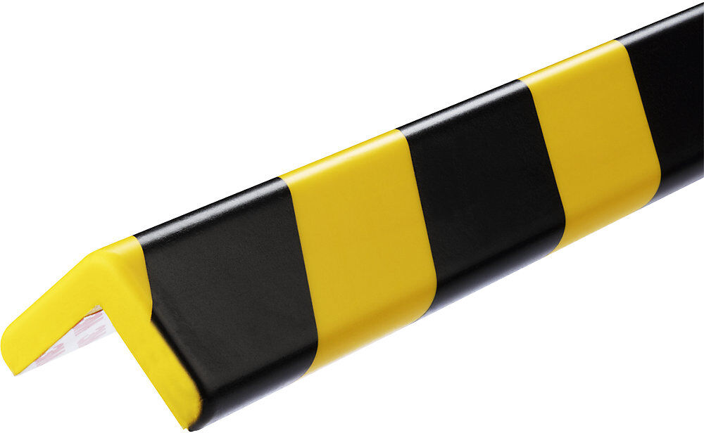 Eckschutzprofil, Typ C35, 1-m-Profil, BxH 45 x 45 mm, gelb / schwarz DURABLE