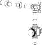 Wolf retour stratification set 8616505 pour FWS-2-60, FWS-2-80, BSP