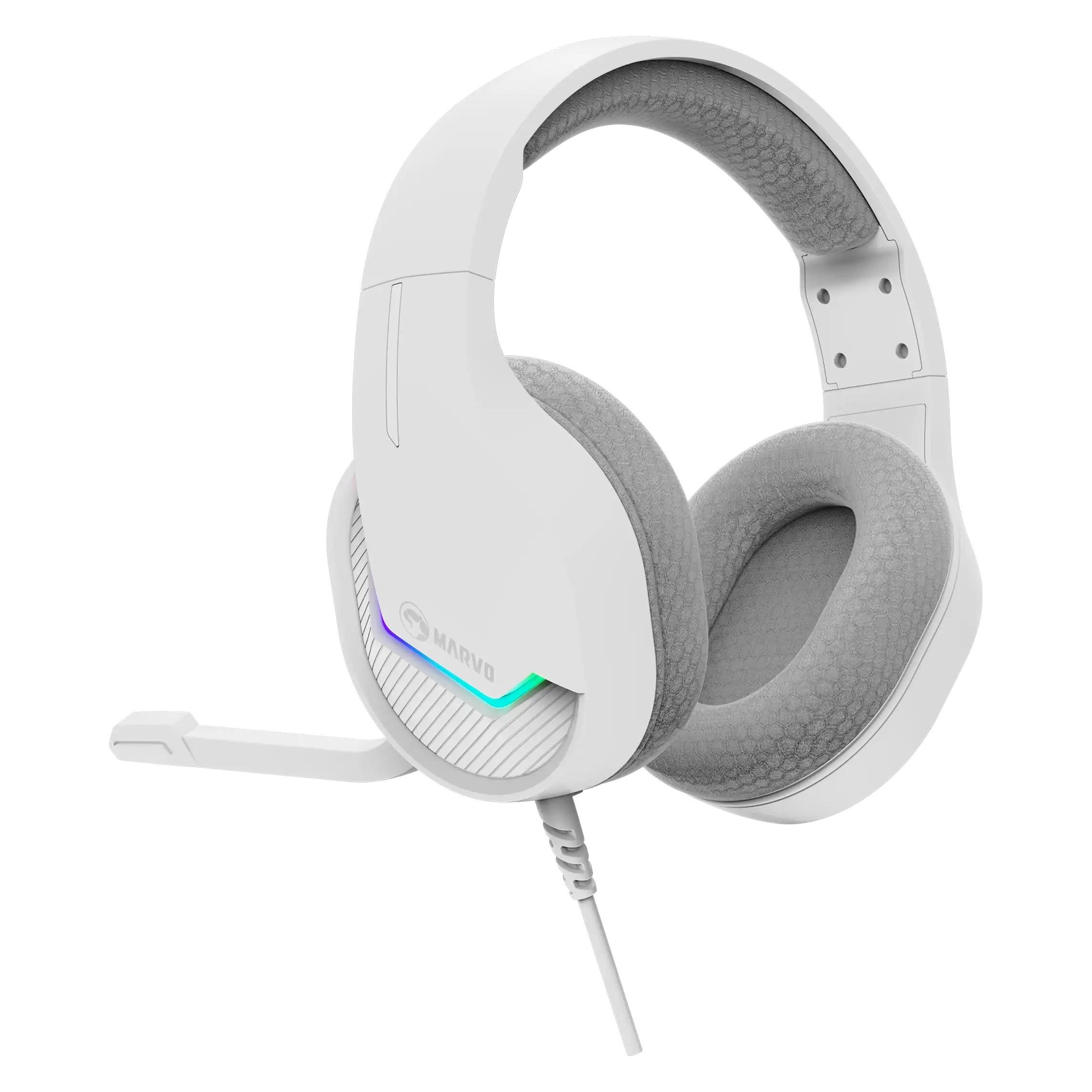 Marvo HG8936PK Stereo Gaming Headset - Rosa (Kabelgebunden) (H8618 WH)