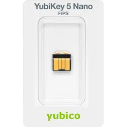 Yubico YubiKey Nano FIPS - USB-Sicherheitsschlüssel, Notebook Security, Schwarz