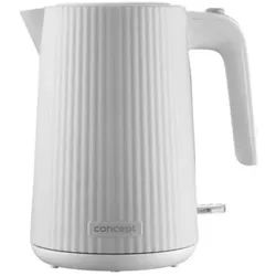 Concept Elektrischer Wasserkocher 1,7l RK2390 weiss, Wasserkocher, Weiss