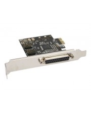 InLine Interface card Adapter Parallel/Seriell PCIe parallel RS-232 2 Anschlüsse + 1 paralleler Port (76624C)