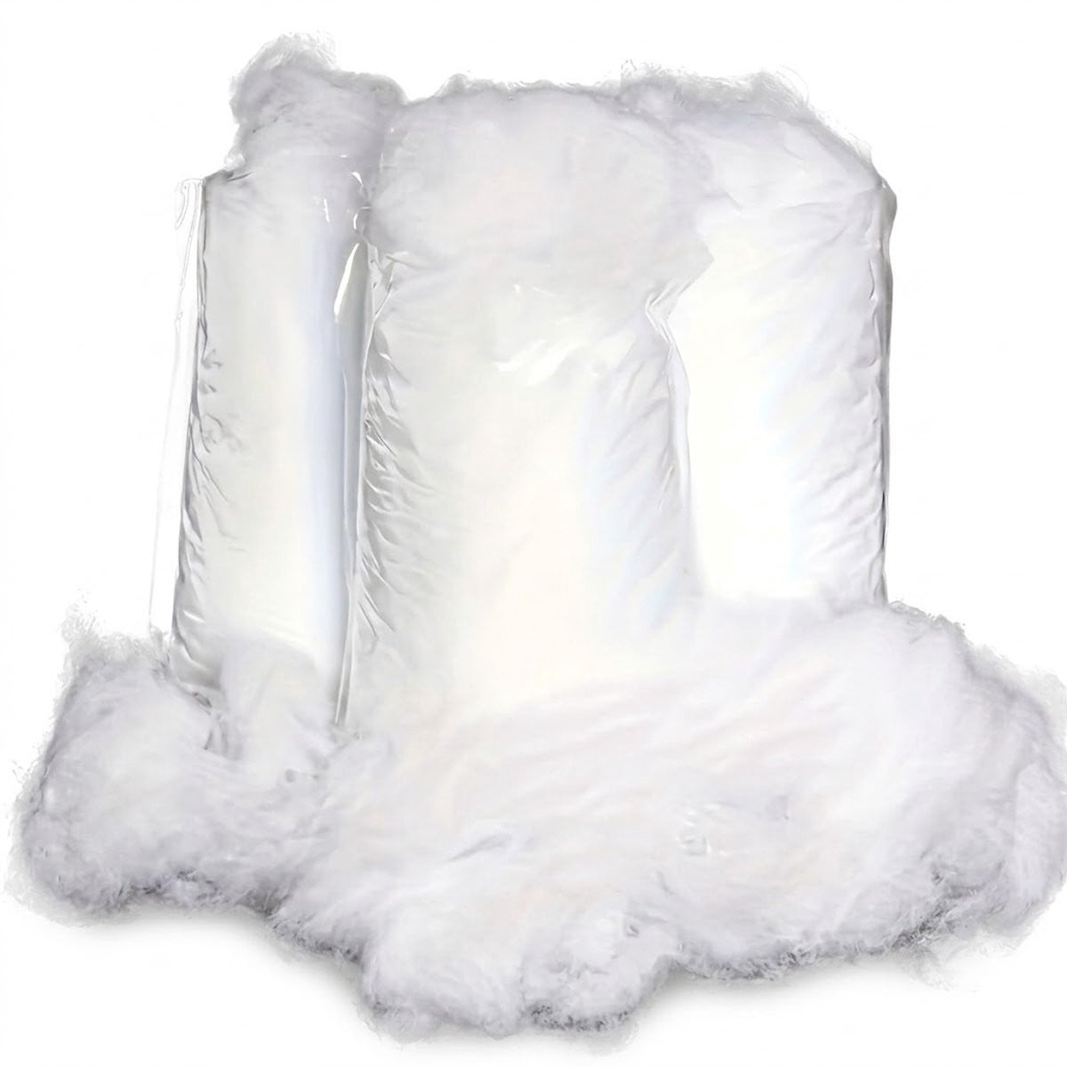 NUVEX Wit ultra fijn vulmateriaal voor knuffels en kussens, 200 g