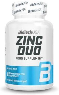 BiotechUSA Zinc Duo 60 Tablets