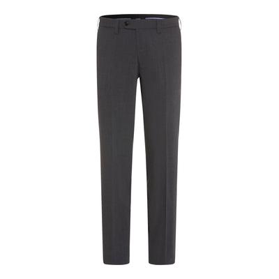 Anzughose EUREX BY BRAX "Style JAN", Herren, Gr. 48, Normalgrößen, grau, Web, 60% Wolle, 38% Polyester, 2% Elasthan, regular fit, Hosen Anzughose
