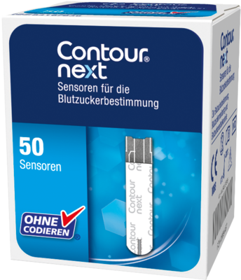 Ascensia Diabetes Care Deutschland GmbH CONTOUR Next Sensoren Teststreifen 50 St 08884487