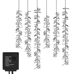 LICHTERKETTE Vorhang mit 480 LED Warmweiß