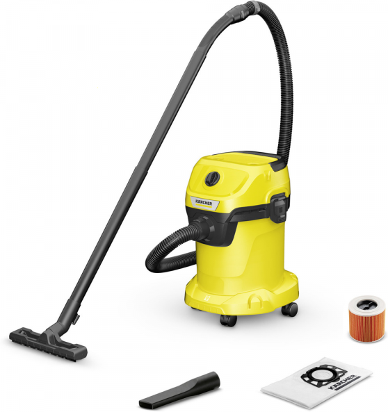 Aspirateur multifonctions Karcher WD 3 V-17/4/20 - Cuve en plastique de 17 litres
