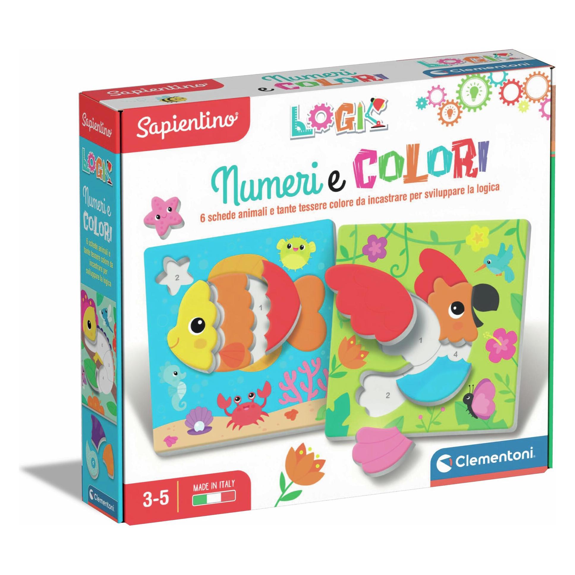 Clementoni Logic Numeri e Colori (3 - 5 Jahre) (16463)