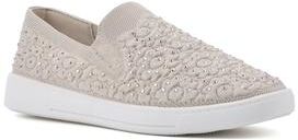 Women's Unit Sneaker by White Mountain in Taupe Fabric (Size 6 M)