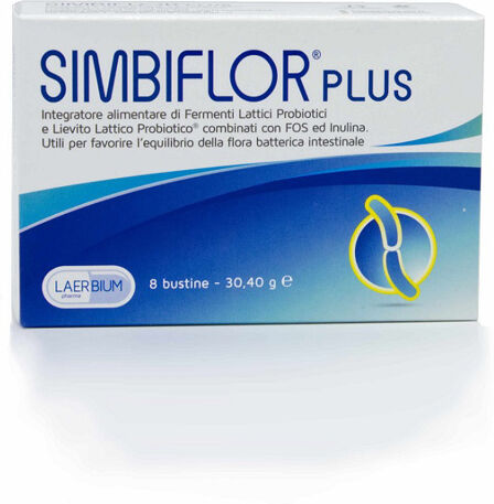 LAERBIUM PHARMA Srl SIMBIFLOR PLUS 8BUST