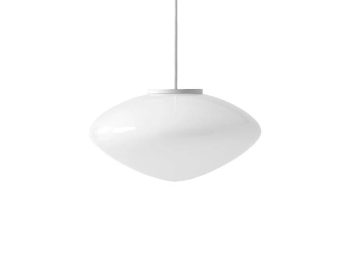&Tradition Mist AP15 Pendelleuchte Ø25cm Matt White, Glass