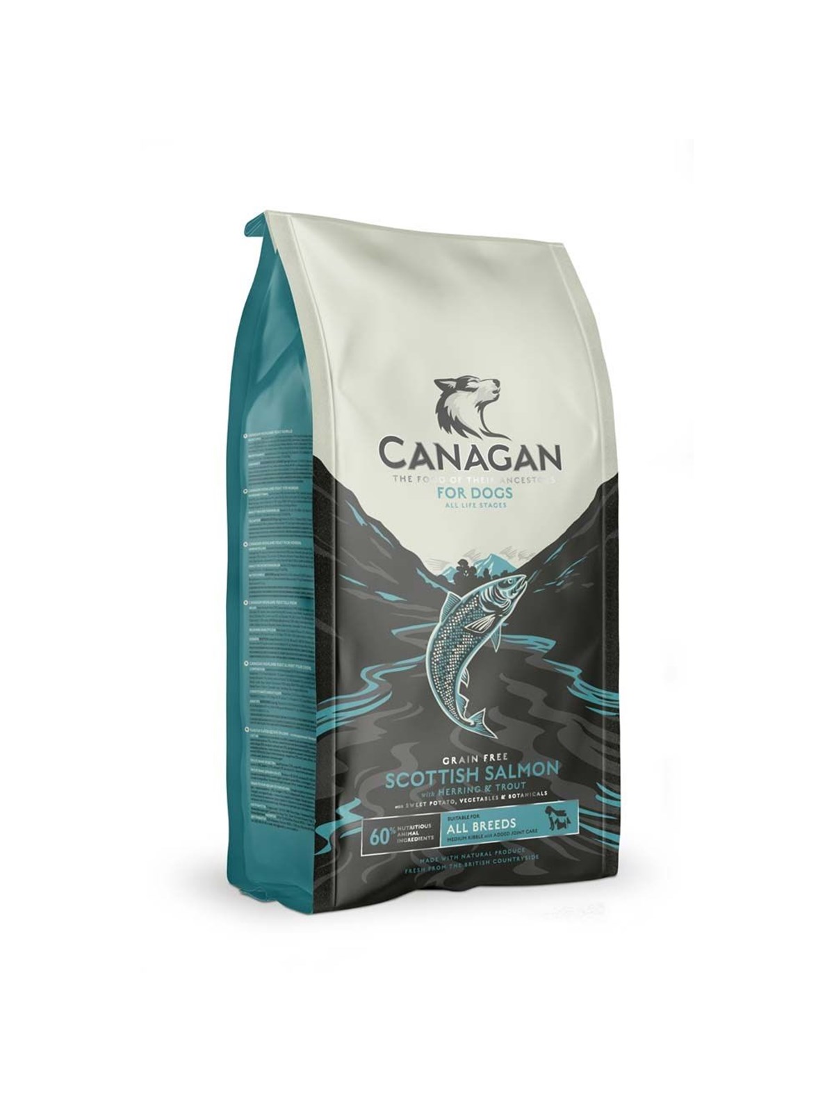 Canagan Schottischer Lachs - Trockenfutter für Hunde - 2kg