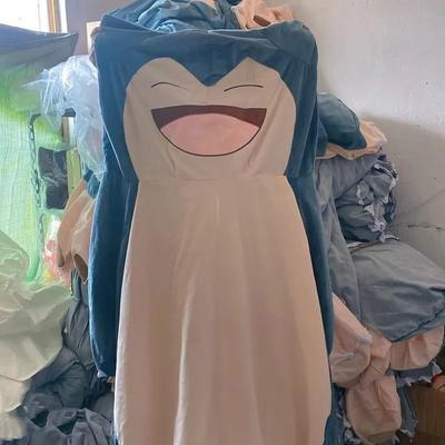 Uplifted Finds Aoger Giant Snorlax Plush Toy Soft Leather Shell Pillow For Kids And Collectors 100 Cm a