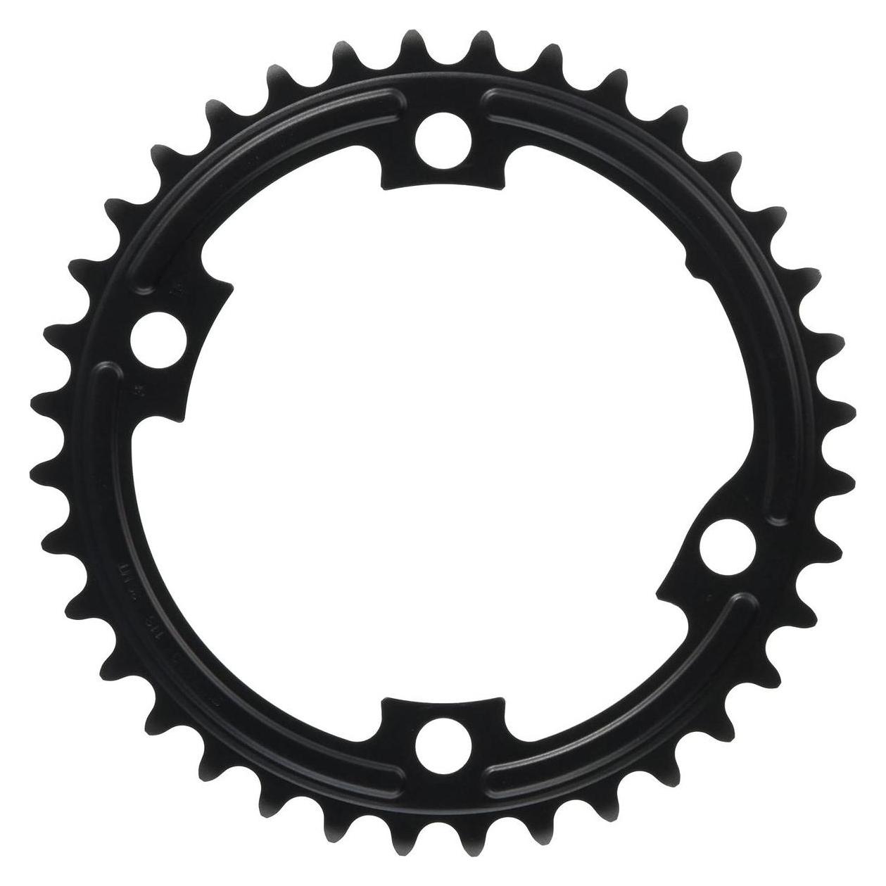Shimano Kettenblatt FC-R7000 36 Zähne MT-Typ schwarz Blister (36) (Y1WV36000)