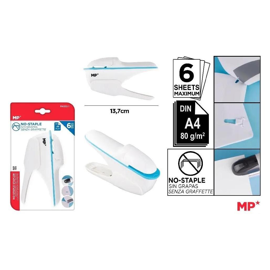 Main paper Klammerloser Hefter für 6 Blatt (6 Blätter) (57526267)