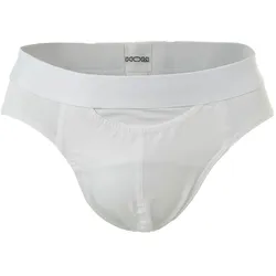 HOM Herren Slip - Mini Briefs HO1, Unterhose, Baumwoll-Modal, einfarbig Weiß / L