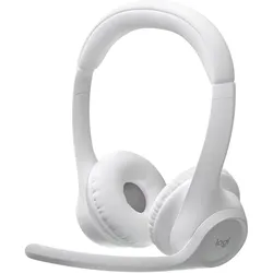 Logitech Zone 300 (Kabellos, USB-C), Office Headset, Weiss