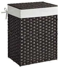 No "Handwoven Laundry Hamper - 18.1""L x 13""W x 23.6""H"
