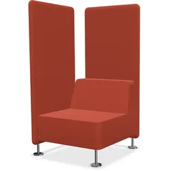 Profim Wall In 22 Variante 2 Sessel mit zwei Trennwänden frei konfigurierbar