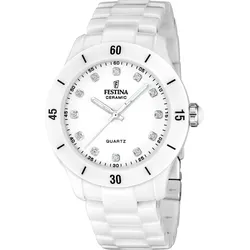Festina Quarz Damen Keramik F20720/2 - weiß - 38mm